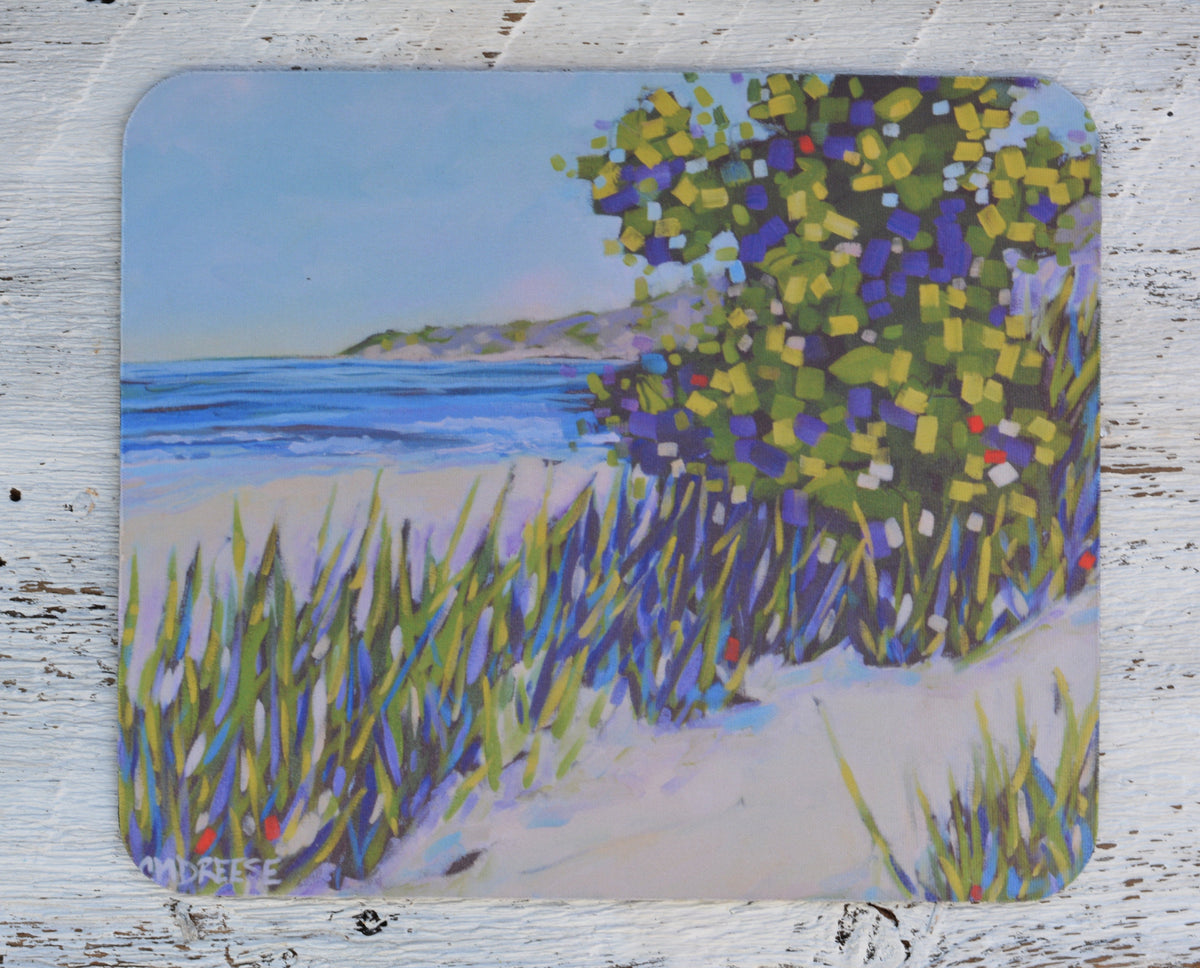 Mousepad: Live by the Currents. Lake. Water. by Dreese Fine Art - Resin Society