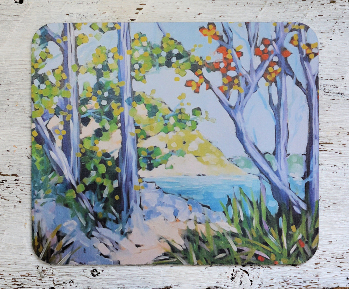 Mousepad: A Walk Along the Shoreline. by Dreese Fine Art - Resin Society
