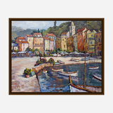 Cinque Terre Enhanced Canvas Print by John Beard Collection - product image 7 for Resin Society