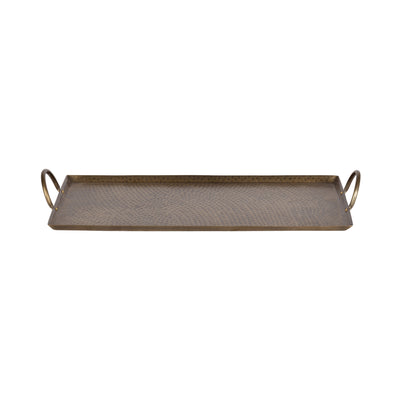 Sanzo Hammered Rectangle Metal Tray