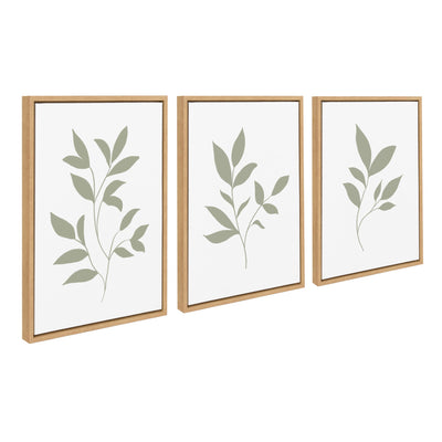 Sylvie Modern Sage Green Botanical Outdoor Nature Print 1 by kateandlaurel - main product image for Resin Society