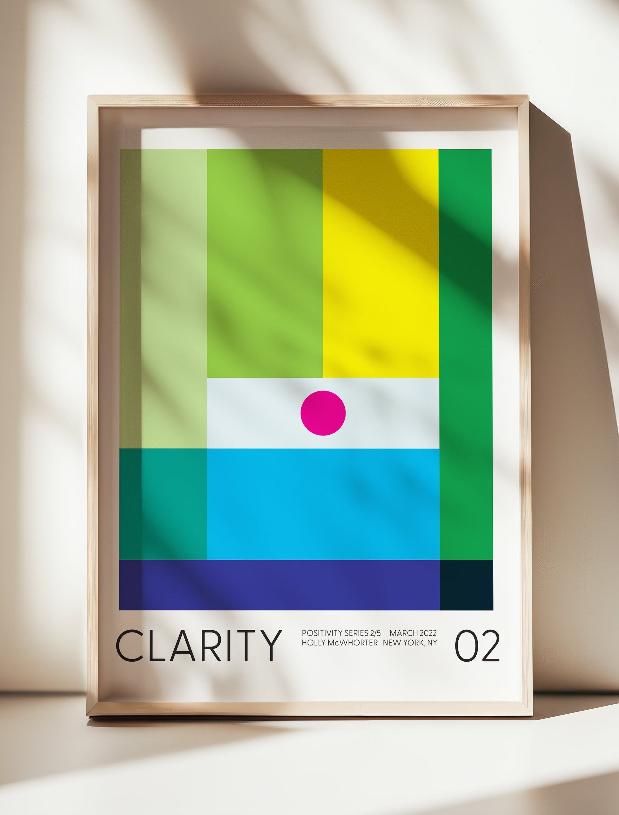 CLARITY Framed Art Print by Holly McWhorter Art: Paintings and Art Prints - main product image for Resin Society