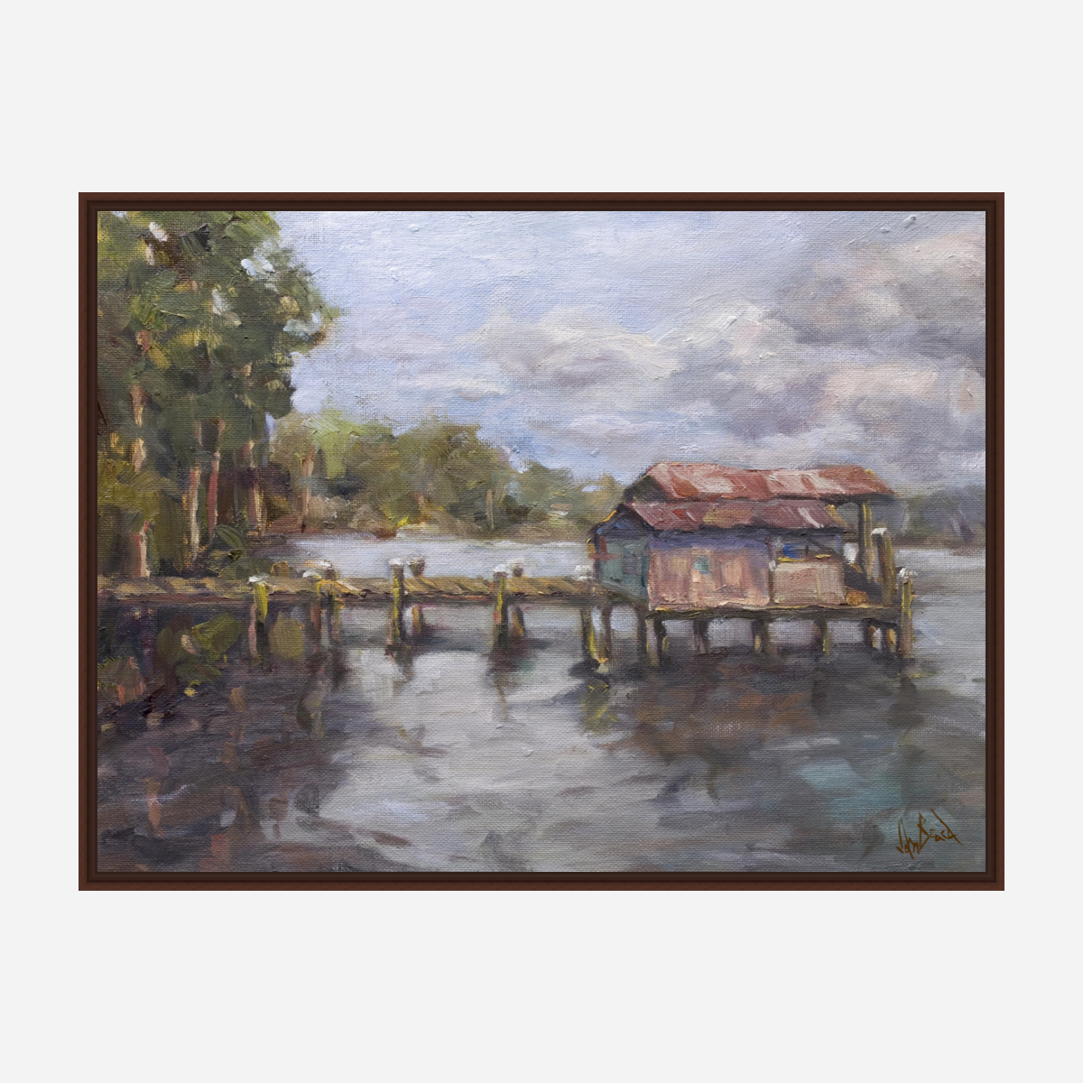 Clearing Sky Artist Enhanced Canvas Print by John Beard Collection - product image 4 for Resin Society