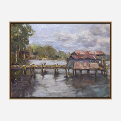 Clearing Sky Artist Enhanced Canvas Print by John Beard Collection - product image 6 for Resin Society