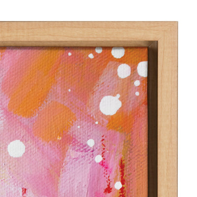Sylvie Chasing Rainbows Framed Canvas by Rachel Christopoulos by kateandlaurel - product image 3 for Resin Society