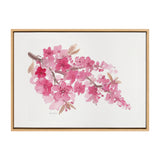 Sylvie Cherry Blossom Framed Canvas by kateandlaurel - product image 10 for Resin Society