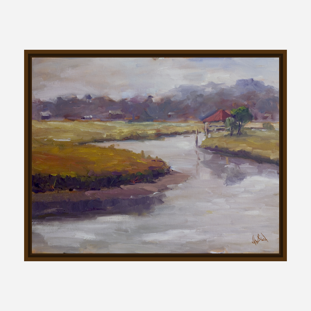 Cloudy Day on the Marsh by John Beard Collection - product image 7 for Resin Society