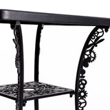 Industry Collection Aluminium Square Table Black by DEKOR - product image 3 for Resin Society