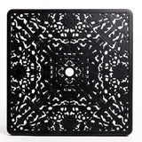 Industry Collection Aluminium Square Table Black by DEKOR - product image 6 for Resin Society