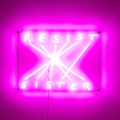 Resist Sister Led Lamp by DEKOR - product image 3 for Resin Society
