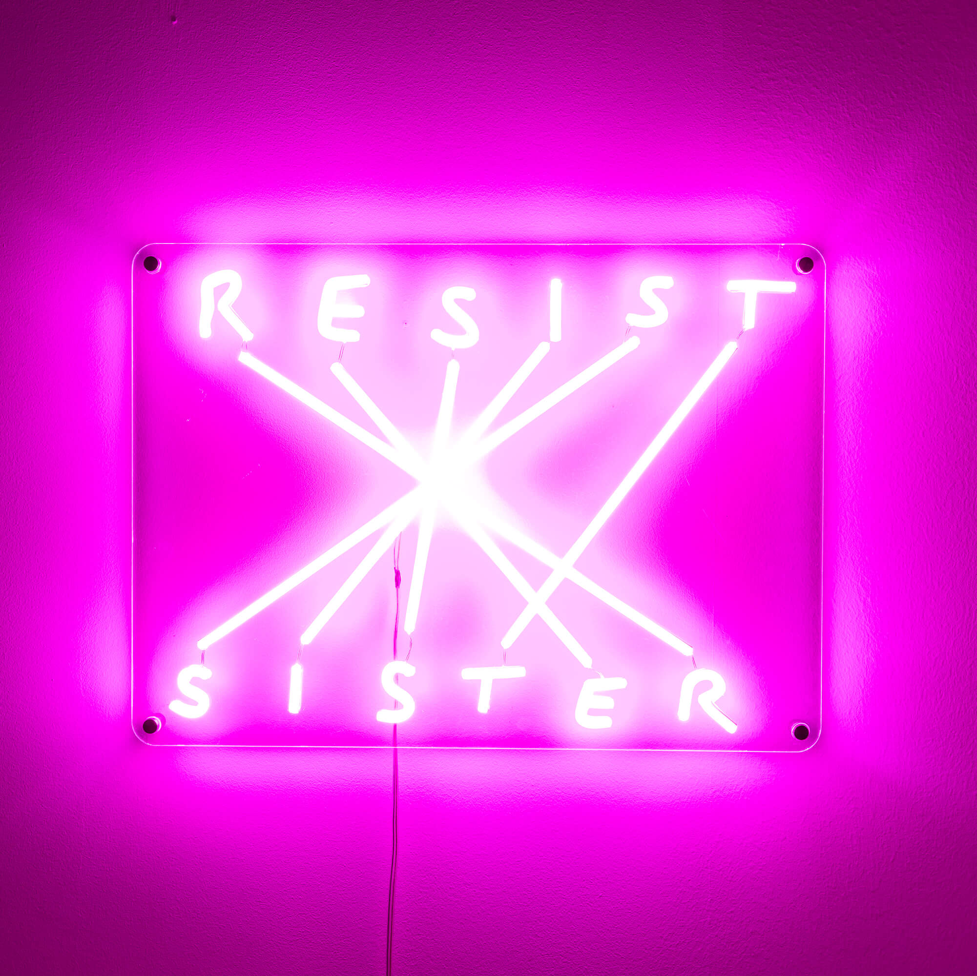 Resist Sister Led Lamp by DEKOR - product image 9 for Resin Society