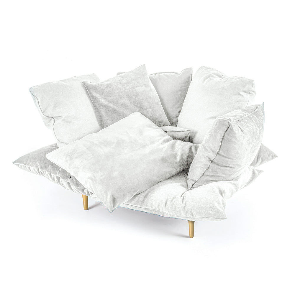 Comfy Armchair White by DEKOR - main product image for Resin Society