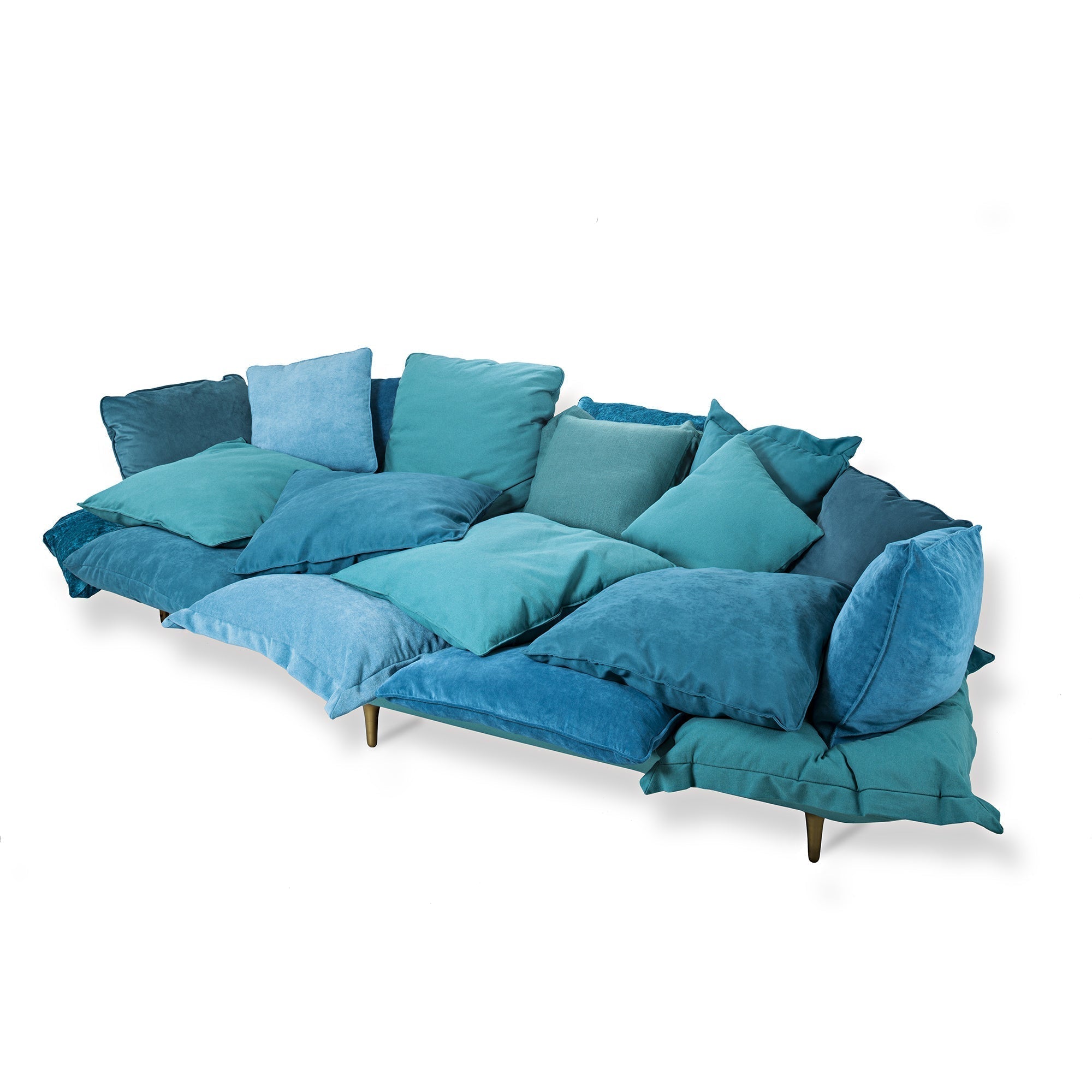 Comfy Sofa Blue detail image - Resin Society