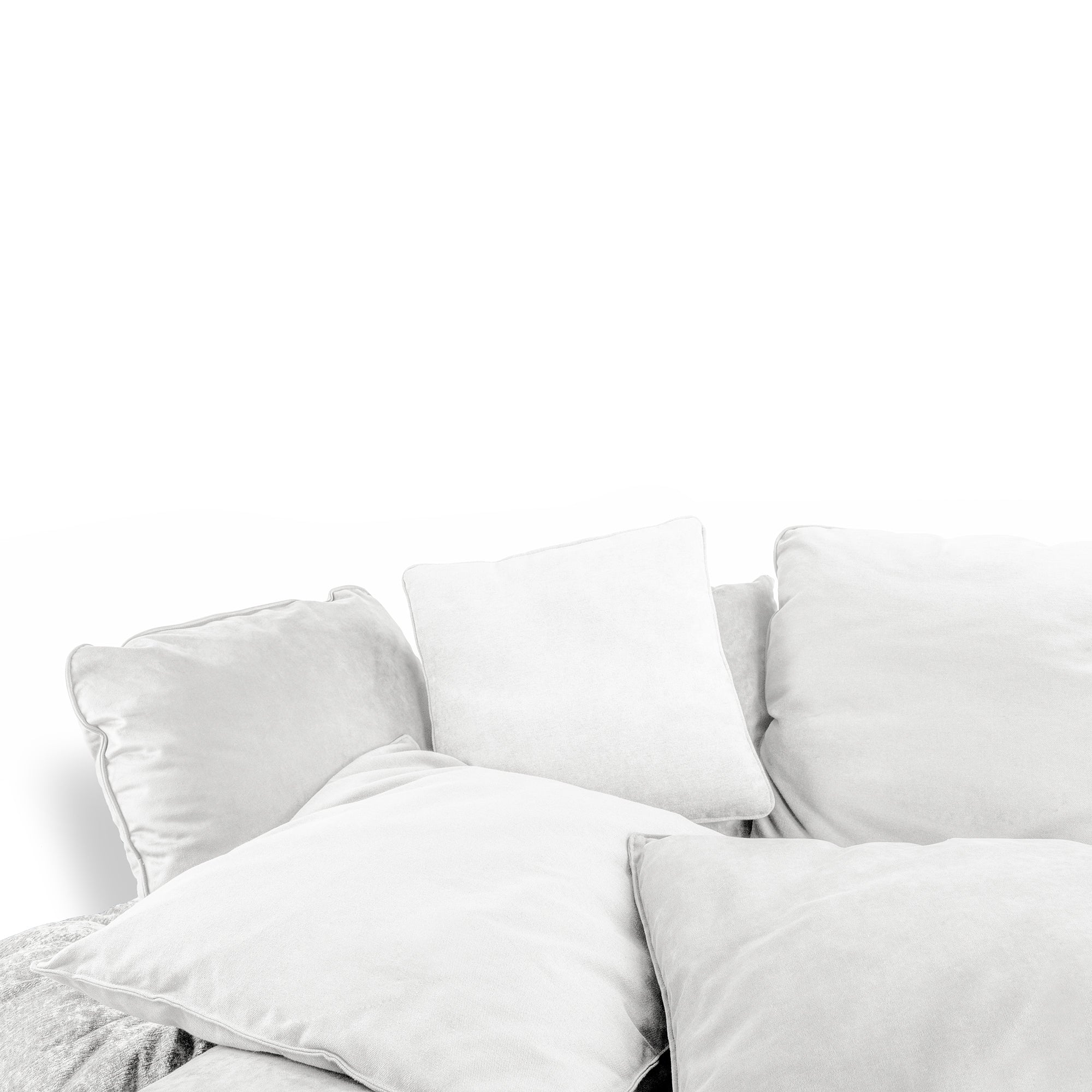 Comfy Sofa White detail image - Resin Society