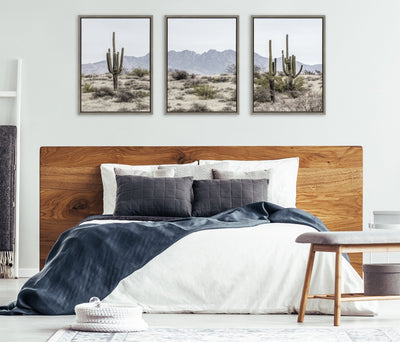 Sylvie Tall Saguaro Cacti Desert Mountain Left by kateandlaurel - product image 5 for Resin Society