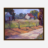 Country Lane Artist Enhanced Canvas Print by John Beard Collection - product image 7 for Resin Society