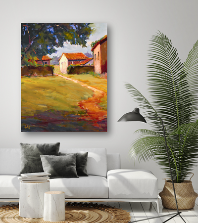 Country Living Artist Enhanced Canvas Print