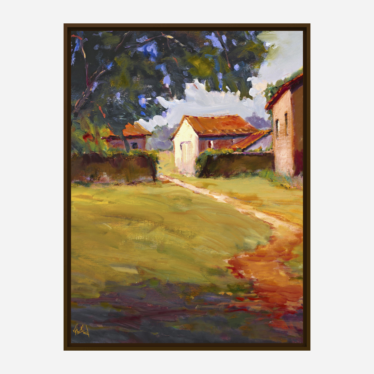 Country Living Artist Enhanced Canvas Print