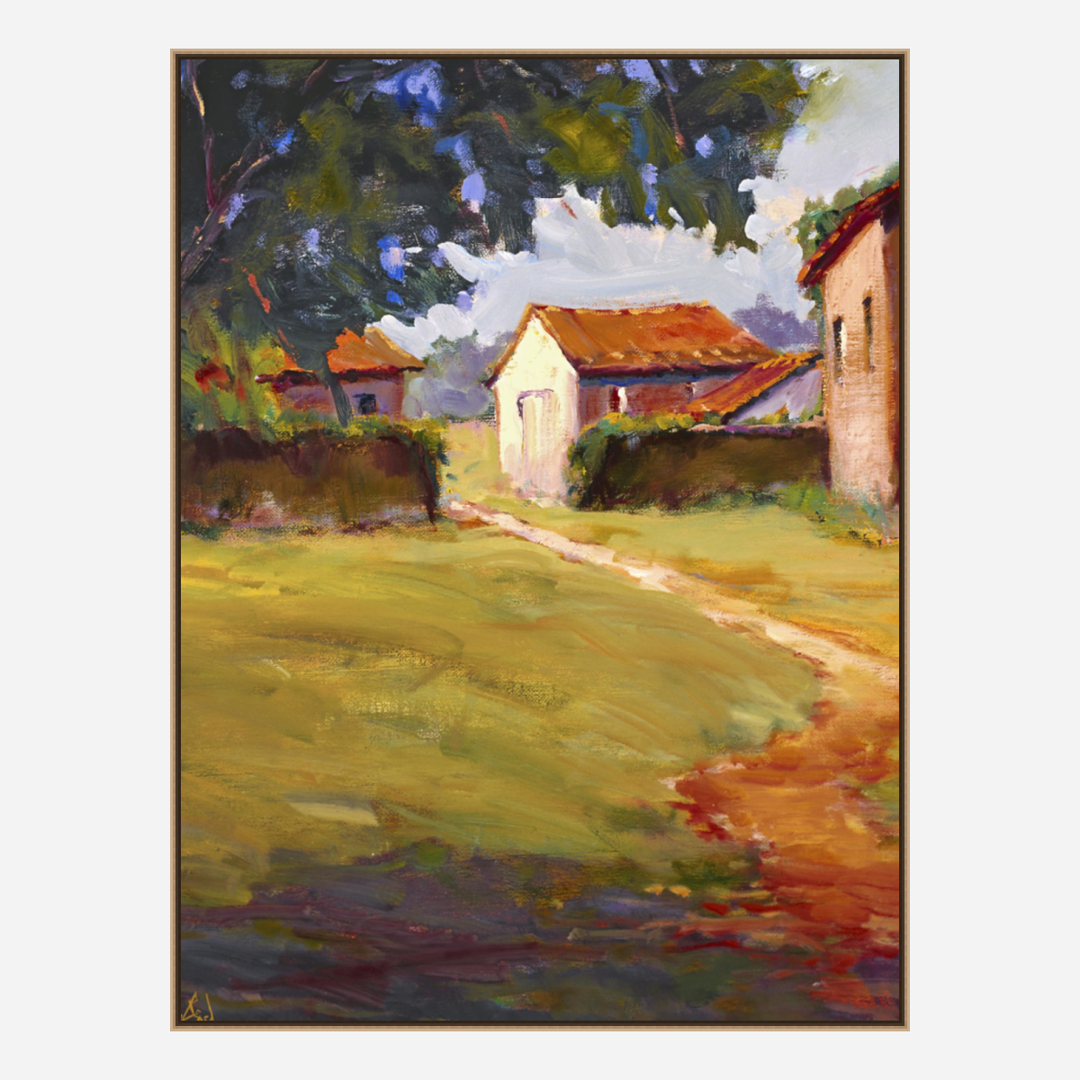 Country Living Artist Enhanced Canvas Print