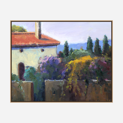 Country Serenity Artist Enhanced Canvas Print