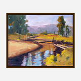 Creek Crossing Artist Enhanced Canvas Print by John Beard Collection - product image 7 for Resin Society