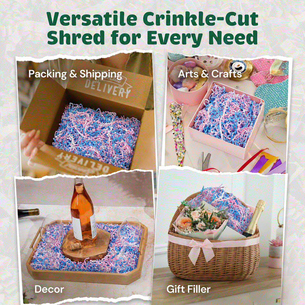 CrinklePak Crinkle Paper 10Lb Baby Blend by CrinklePak - product image 2 for Resin Society