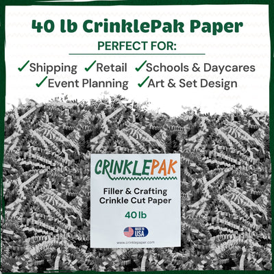Crinkle Paper 40lb Gray by CrinklePak - product image 2 for Resin Society