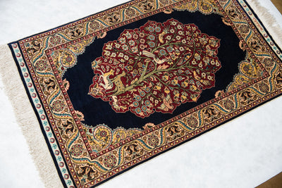 2x3 Vintage Fine Hereke Rug Mat by Old New House® - product image 2 for Resin Society