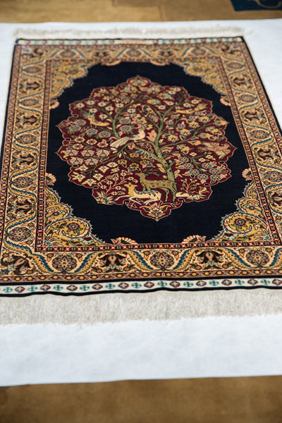 2x3 Vintage Fine Hereke Rug Mat by Old New House® - product image 4 for Resin Society