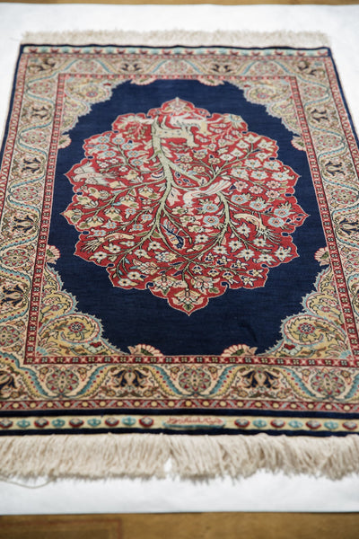 2x3 Vintage Fine Hereke Rug Mat by Old New House® - product image 6 for Resin Society