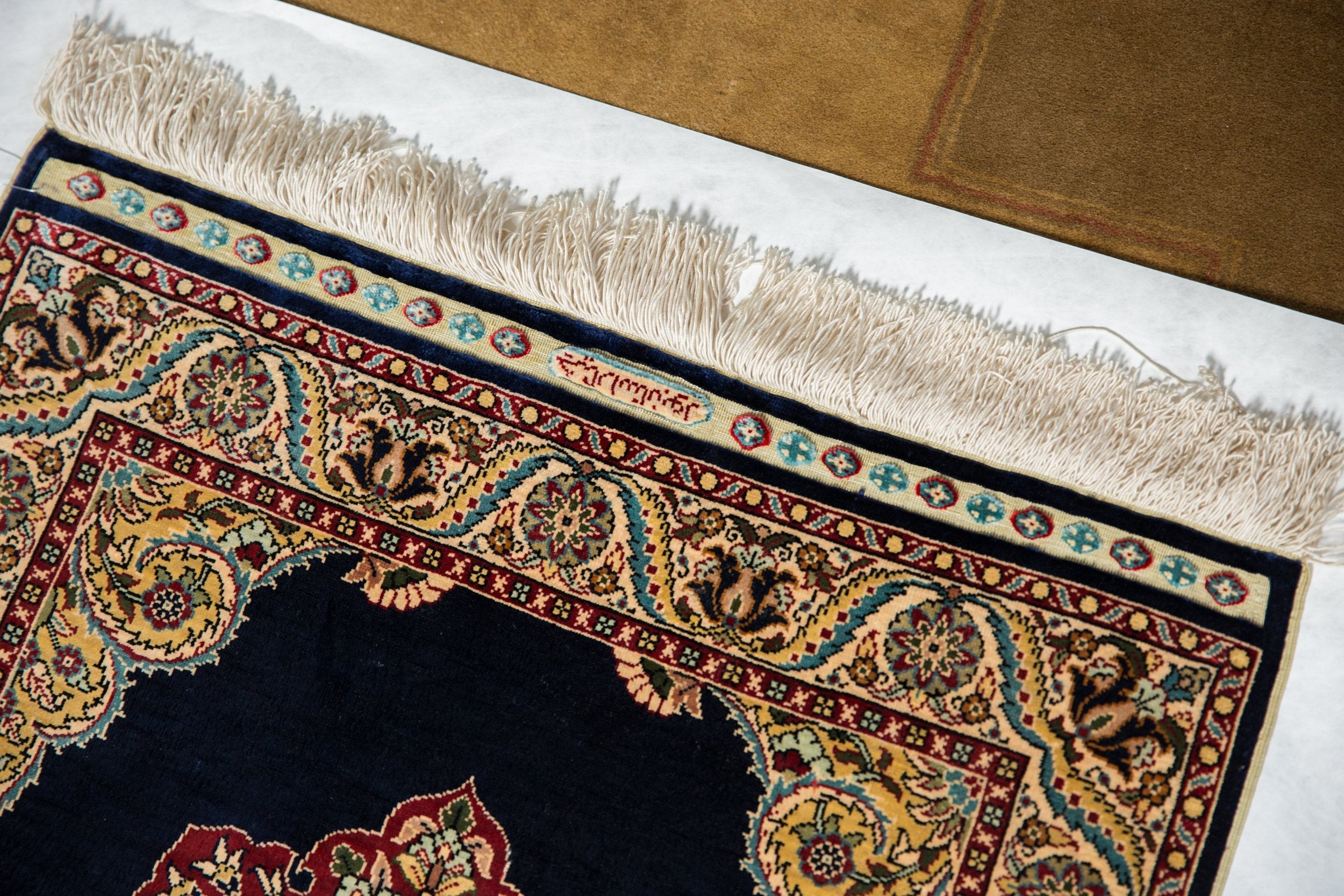 2x3 Vintage Fine Hereke Rug Mat by Old New House® - product image 7 for Resin Society