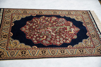 2x3 Vintage Fine Hereke Rug Mat by Old New House® - product image 9 for Resin Society