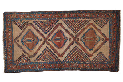 3x6 Antique Camel Hair Serab Rug Runner by Old New House® - main product image for Resin Society