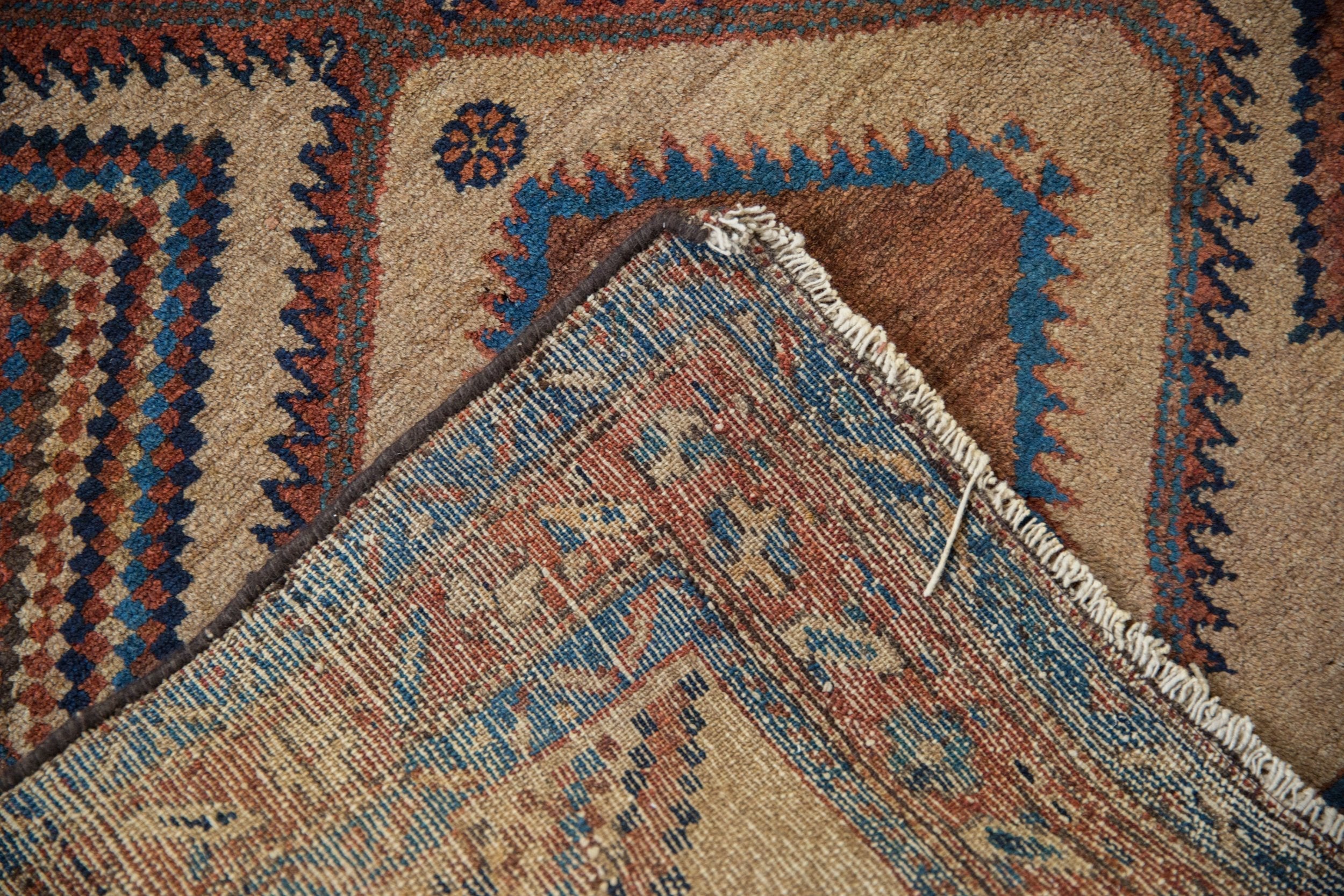 3x6 Antique Camel Hair Serab Rug Runner by Old New House® - product image 10 for Resin Society