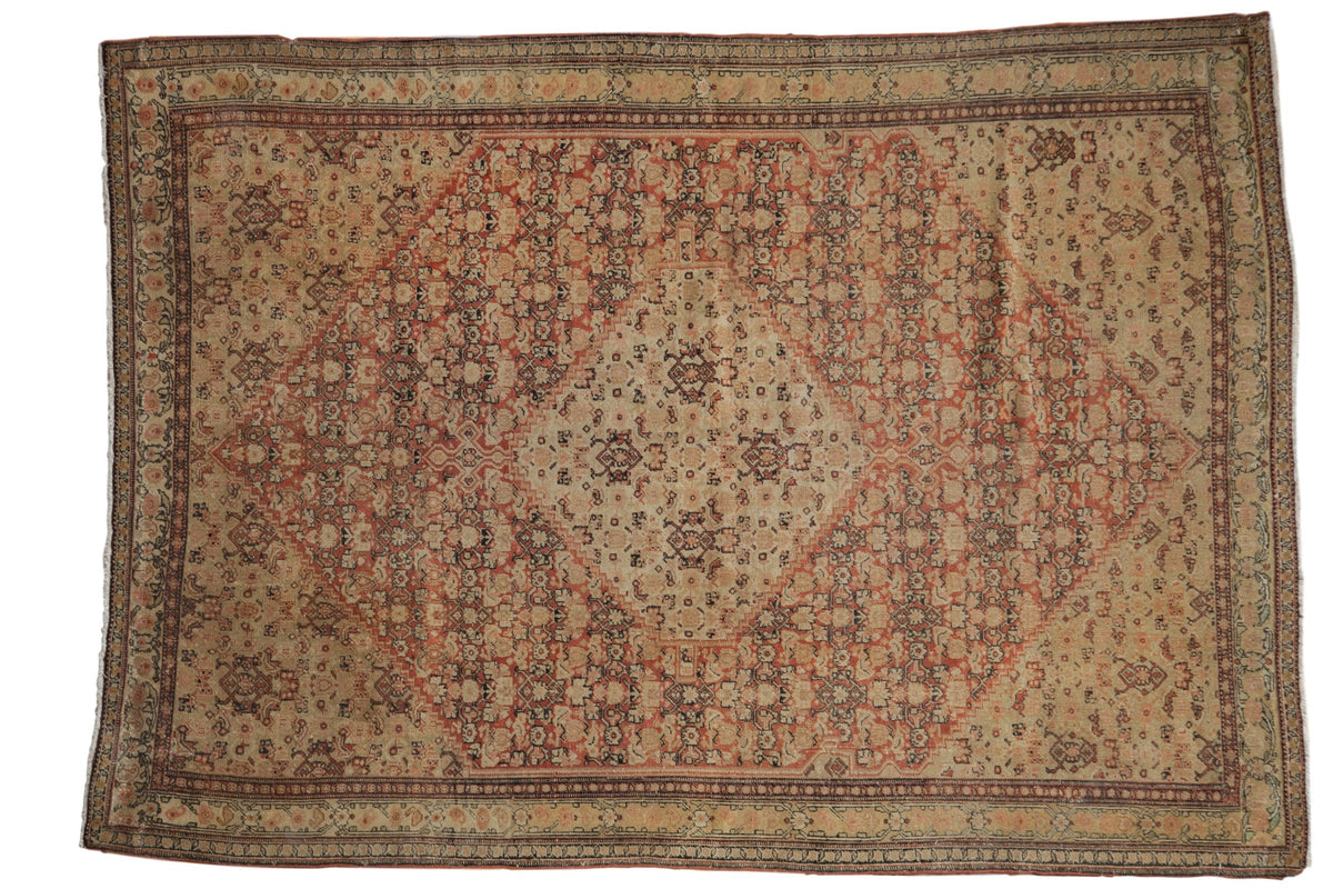 4.5x6.5 Antique Fine Distressed Senneh Rug by Old New House® - main product image for Resin Society