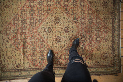 4.5x6.5 Antique Fine Distressed Senneh Rug by Old New House® - product image 2 for Resin Society