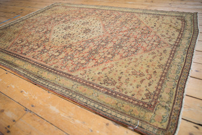 4.5x6.5 Antique Fine Distressed Senneh Rug by Old New House® - product image 3 for Resin Society