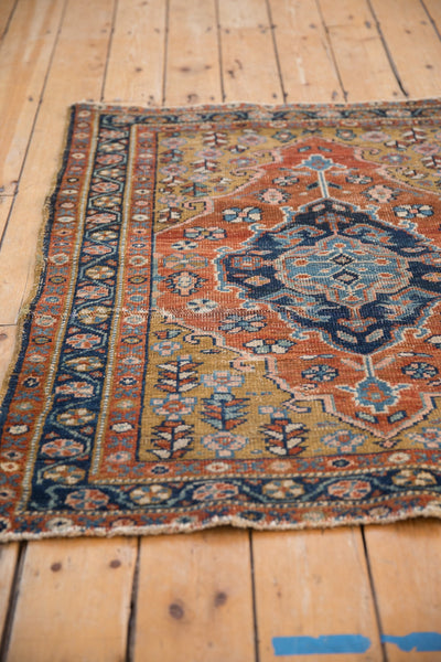 3.5x4 Vintage Heriz Square Rug by Old New House® - product image 4 for Resin Society