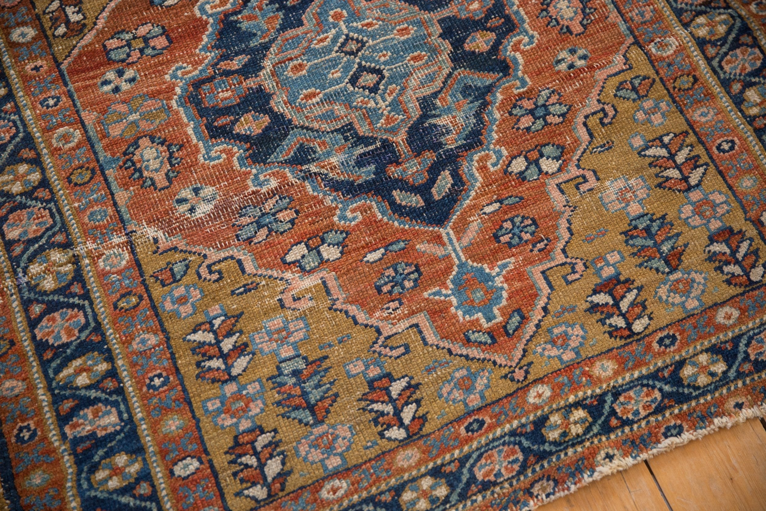 3.5x4 Vintage Heriz Square Rug by Old New House® - product image 5 for Resin Society