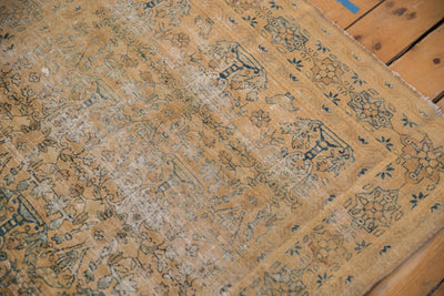 4x4.5 Vintage Distressed Meshed Square Rug by Old New House® - product image 7 for Resin Society