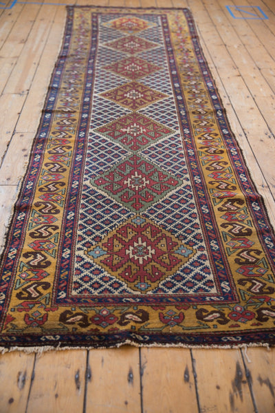 3.5x10.5 Vintage Caucasian Rug Runner by Old New House® - product image 3 for Resin Society
