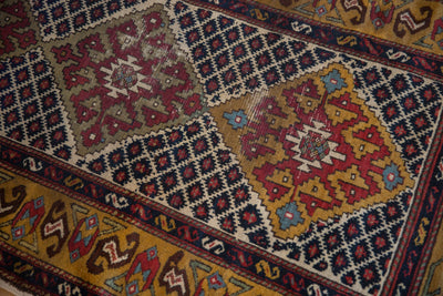 3.5x10.5 Vintage Caucasian Rug Runner by Old New House® - product image 7 for Resin Society