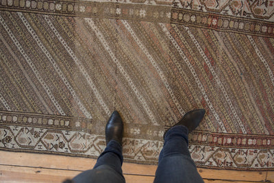 3x8.5 Vintage Distressed Hamadan Rug Runner by Old New House® - product image 2 for Resin Society