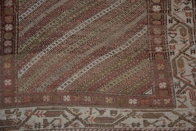 3x8.5 Vintage Distressed Hamadan Rug Runner by Old New House® - product image 5 for Resin Society