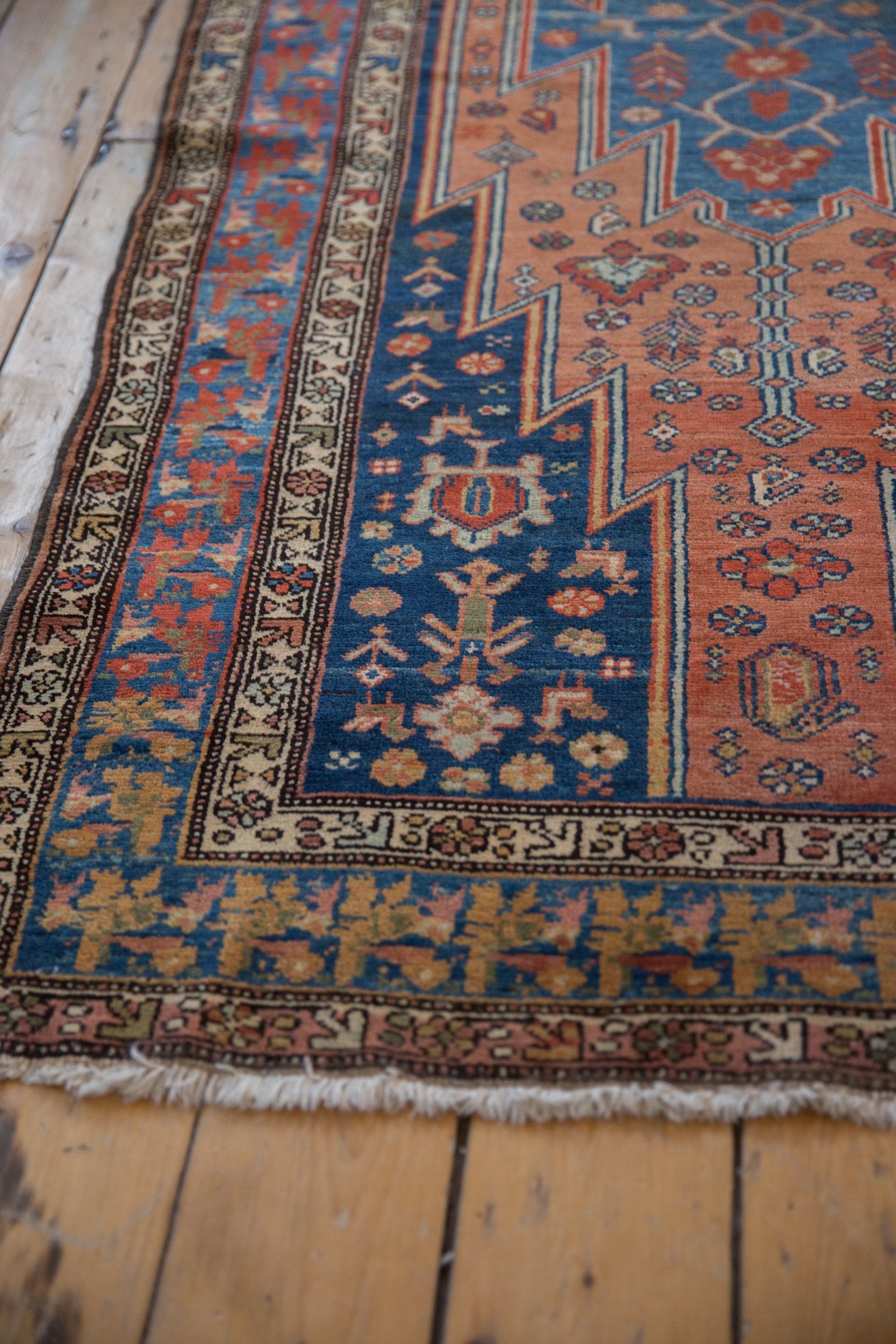3.5x12.5 Vintage Fine Distressed Malayer Rug Runner by Old New House® - product image 6 for Resin Society