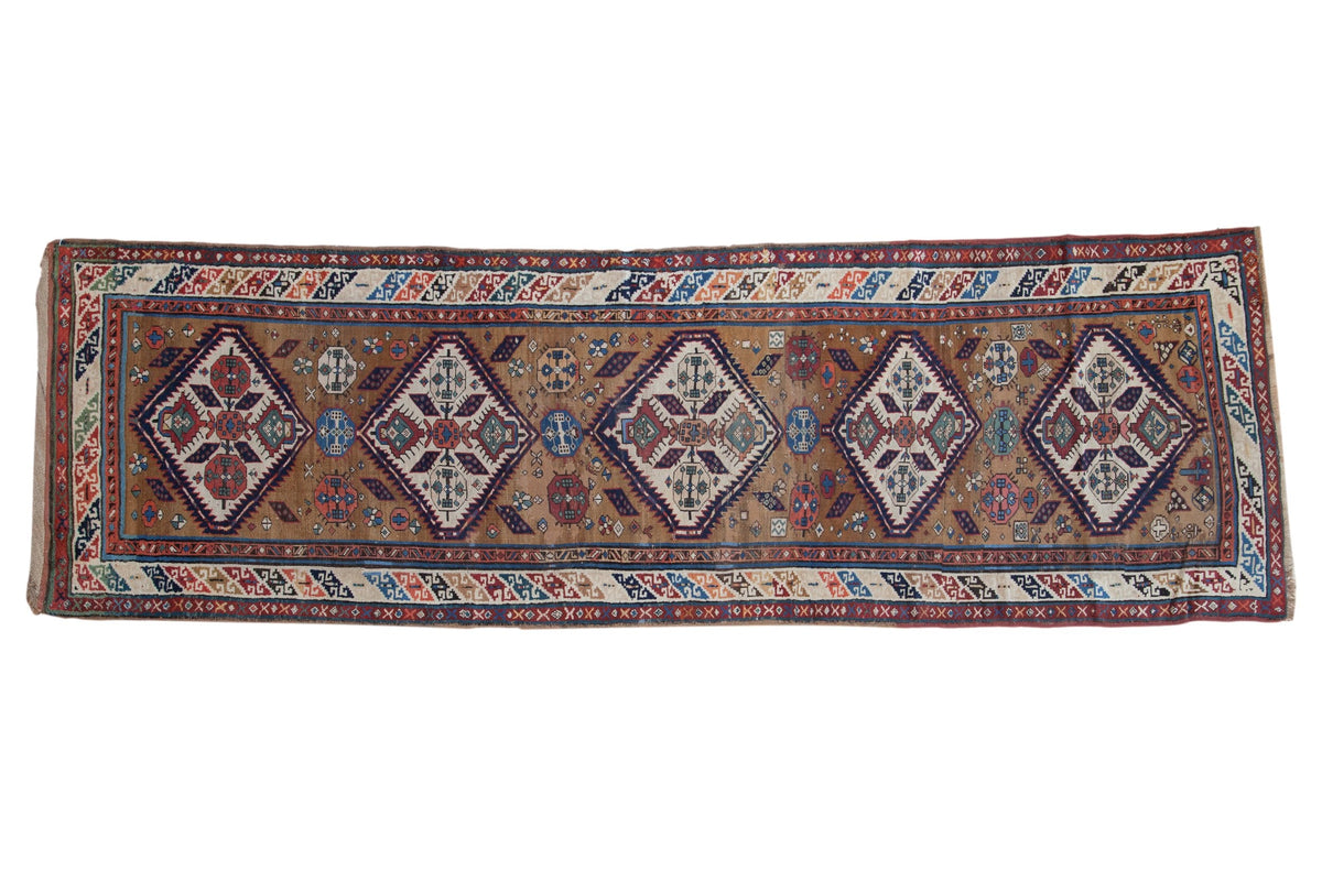 3.5x11.5 Antique Caucasian Rug Runner by Old New House® - main product image for Resin Society