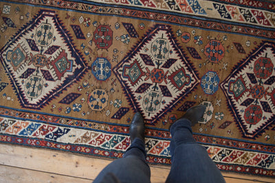 3.5x11.5 Antique Caucasian Rug Runner by Old New House® - product image 2 for Resin Society