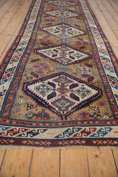 3.5x11.5 Antique Caucasian Rug Runner by Old New House® - product image 3 for Resin Society