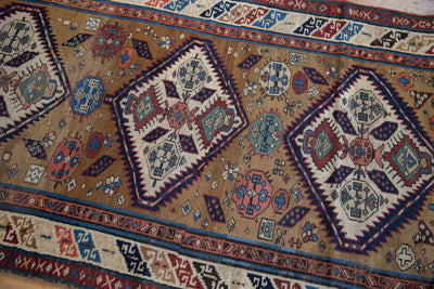 3.5x11.5 Antique Caucasian Rug Runner by Old New House® - product image 5 for Resin Society