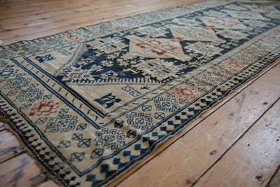 4x10.5 Vintage Distressed Karabagh Rug Runner by Old New House® - product image 3 for Resin Society